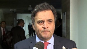Entrevista do senador Aécio Neves – Prisão do tesoureiro do PT João Vaccari Neto