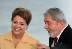 Dilma e Lula em coletiva no Planalto FOTO Wilson Dias ABr