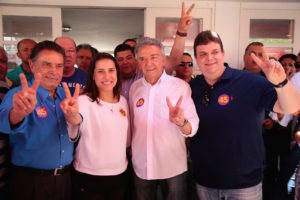 Raquel Lyra, apoio do atual prefeito de Caruaru