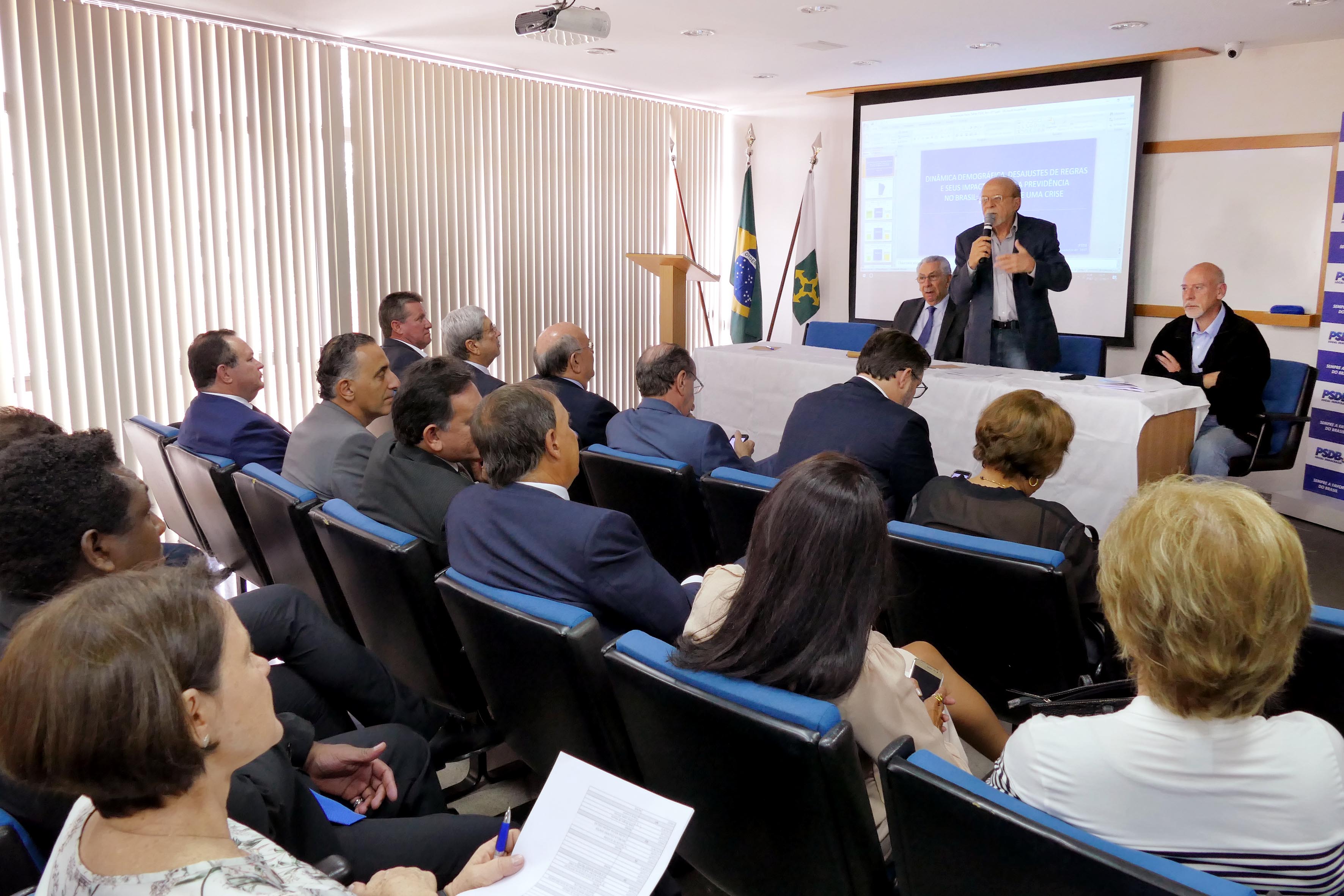 Presidente interino do PSDB, Alberto Goldman durante reunião da Executiva Nacional, para debater a Reforma da Previdência e Convenção da sigla. Brasília, 22/11/2017 Foto Orlando Brito