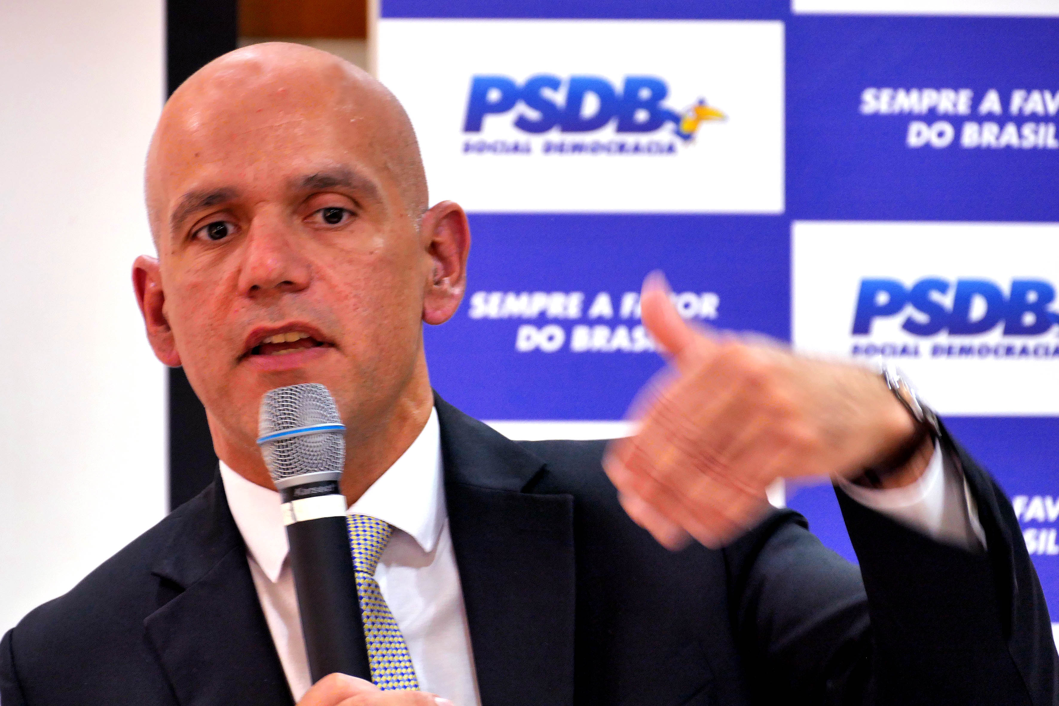 Secretário da Previdência Social do Ministério da Fazenda, Marcelo Caetano fala durante reunião da executiva do PSDB para debater sobre a Reforma da Previdência. Brasília, 06/12/2017 - Foto Orlando Brito