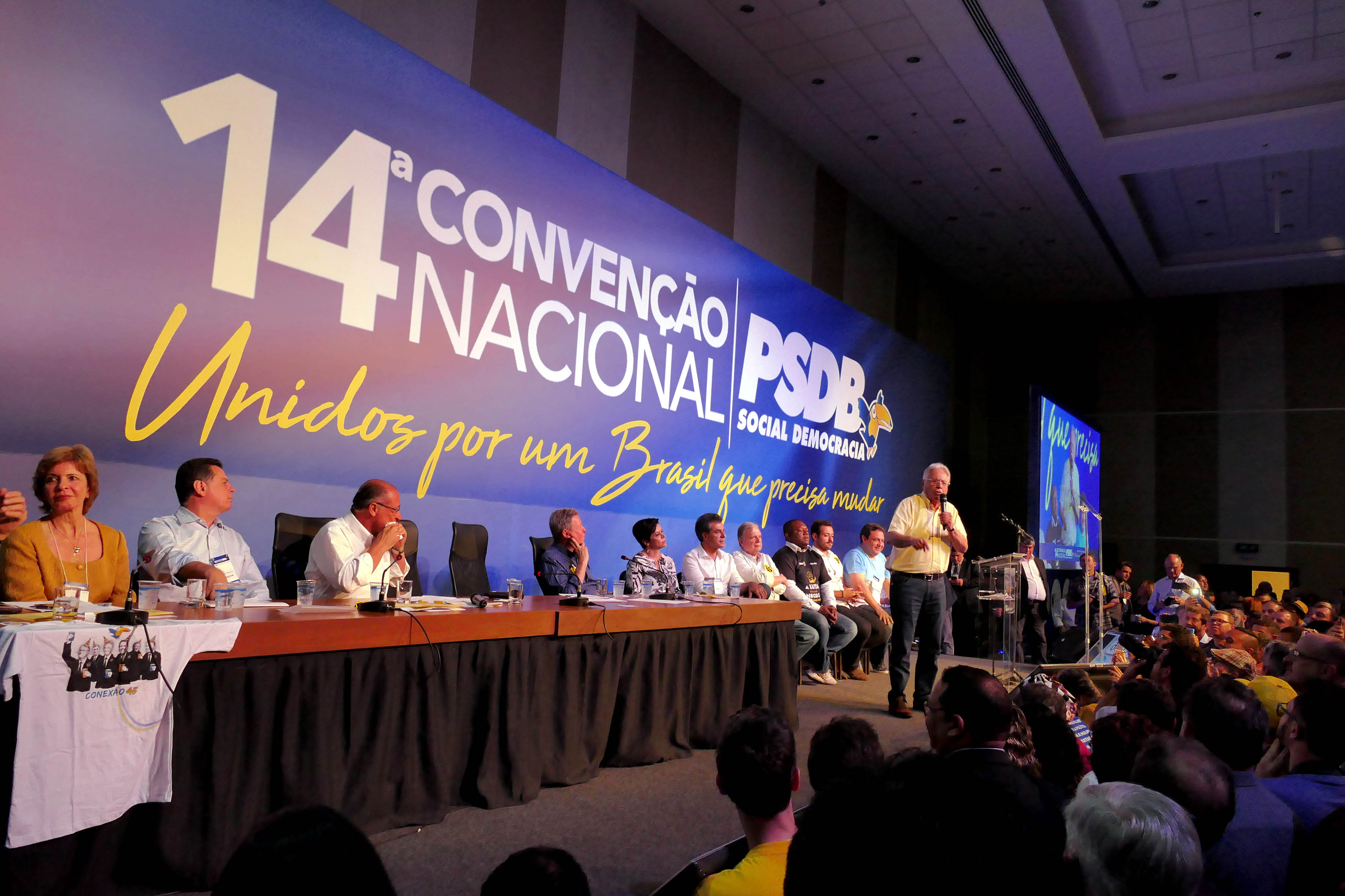 Fernando Henrique Cardoso discurca na 14 ª Convenção Nacional do PSDB, Brasília, 09/12/2017 - Foto Orlando Brito