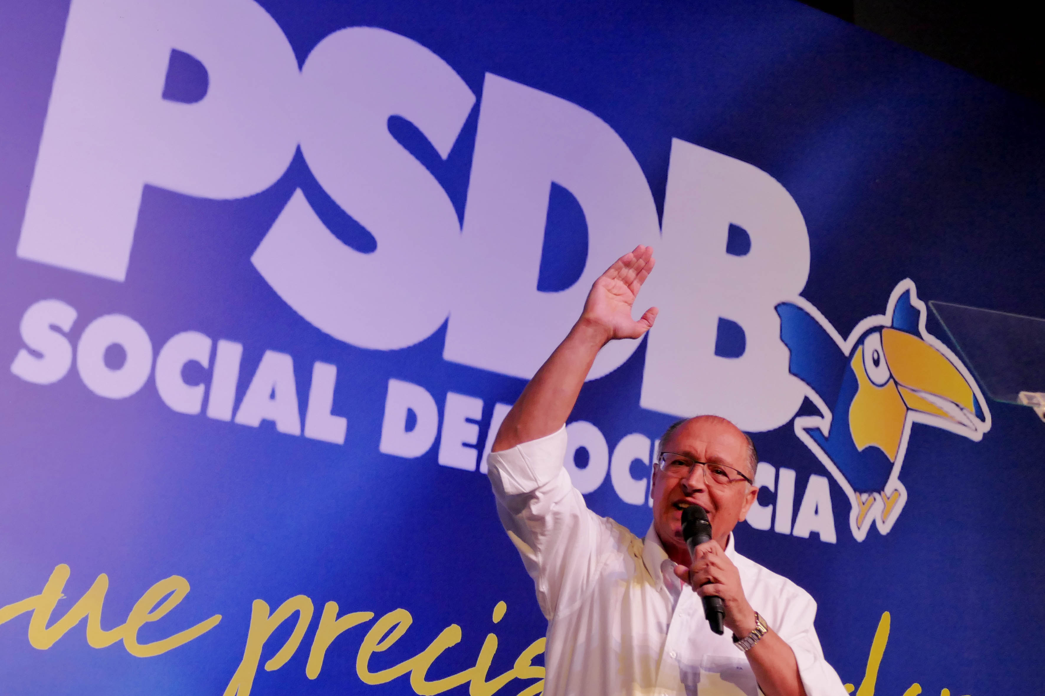 Geraldo Alckmin discurca na 14 ª Convenção Nacional do PSDB, Brasília, 09/12/2017 - Foto Orlando Brito