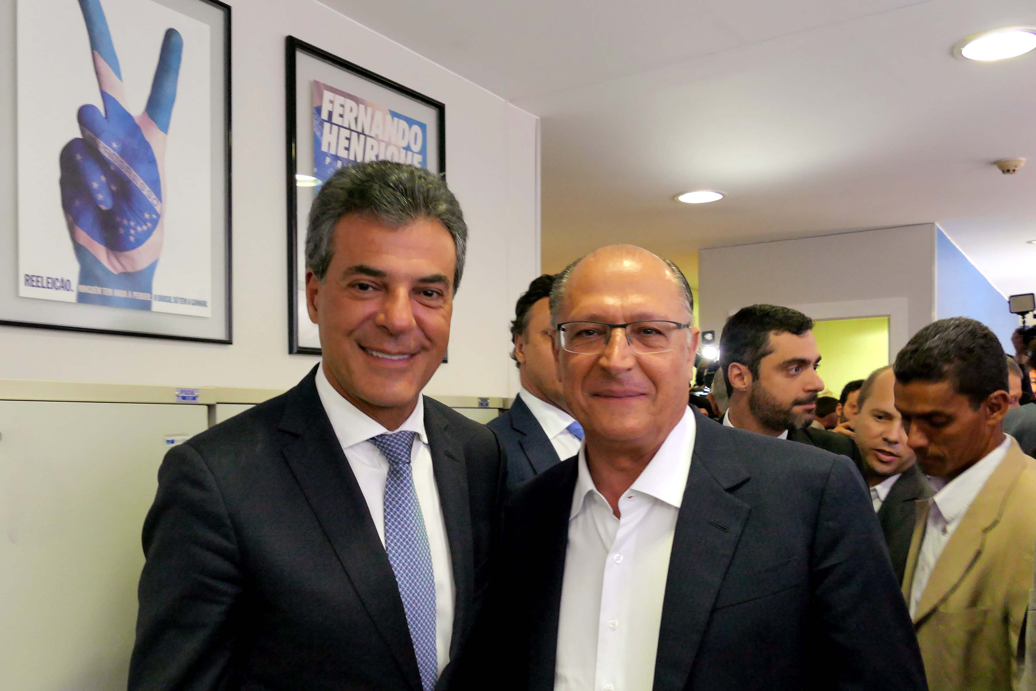 Presidente do PSDB, Geraldo Alckmin e o governador Beto Richa durante reunião da executiva em Brasília. DF, 07/02/2017 - Foto Orlando Brito